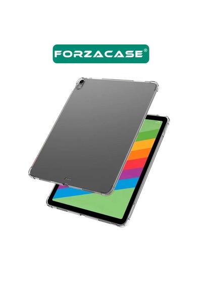 Forzacase Apple İpad Air 13 2026 13 İnch İle Uyumlu Anti Shock Silikon Kılıf Şeffaf - Fc014 Arka Kapak