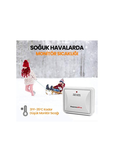 ThermoPro TX-4B İlave Dış Sensör (TP63B, TP67B, TP68B için)