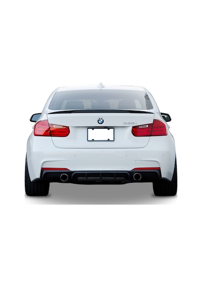 Bmw F30 Bagaj Üstü Spoiler Pianoblack Boyalı M-Performance