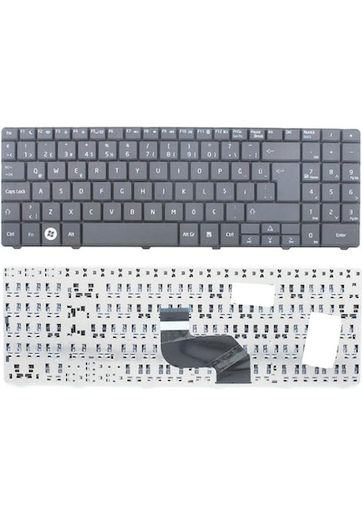 Casper Uyumlu Nirvana A15H A15Hc A15Hc A15He Notebook Klavye (Siyah Tr) - 554455015