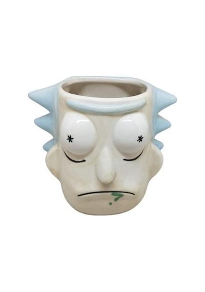Rick And Morty 3d Kupa Bardak Tek Renk