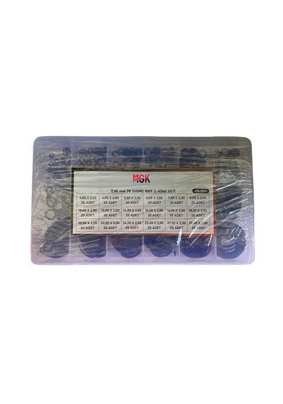Mgk 2.00 Mm 70 Shore Nbr O-ring Seti