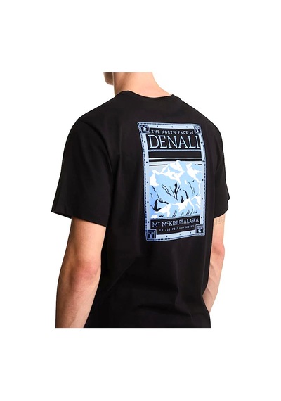 The North Face Regular Graphic Erkek Siyah Outdoor T-shirt Nf0a8guwjk31