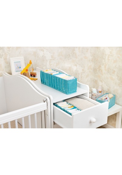 Baby Akordiyon Organizer Çekmece Düzenleyici Small Yeşil 04102