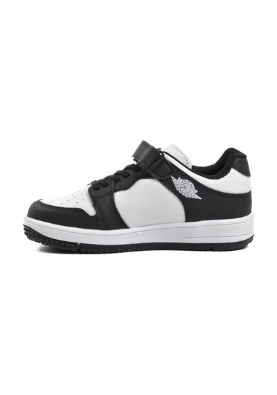 Aspor Haykat Kısa-f Siyah-beyaz Çocuk Sneaker 001