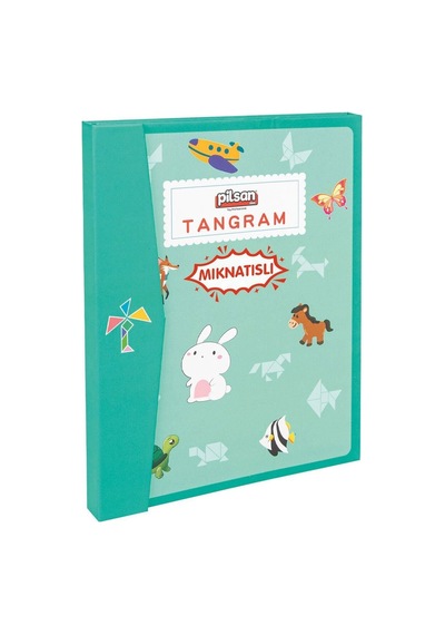 03 569 Ahşap Manyetik Tangram -fabbatoys