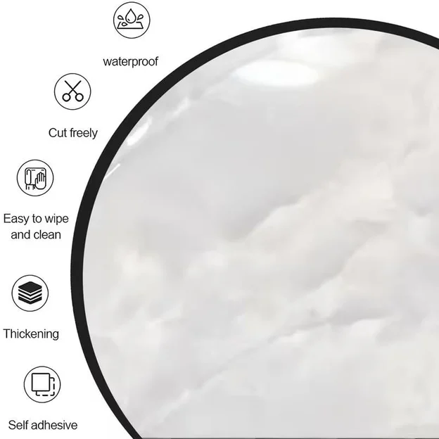20 Adet 60x30 Pvc Esnek Duvar Paneli Açık Gri