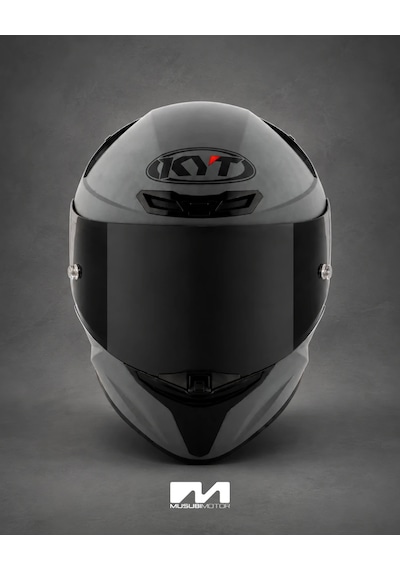Kyt Tt-revo Kask Plaın Matt Grl Grey Gri