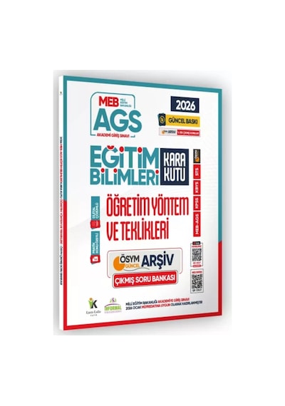 2026 Meb AGS Eğitim Bilimlerinin Kara Kutusu Çıkmış Soru Bankası 6lı Modül Set Konu Özetli Çözümlü