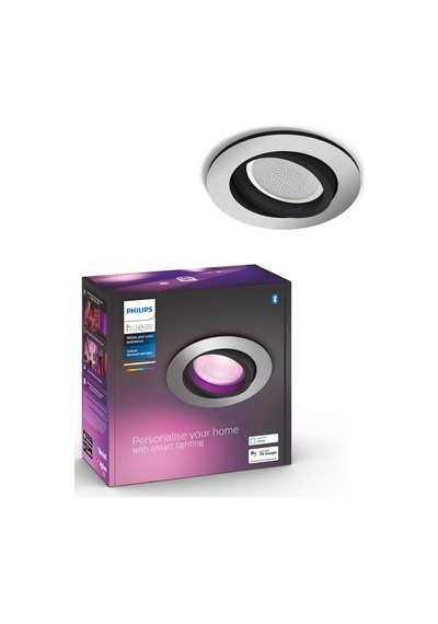 Philips Hue Centura Akıllı Gömme Spot 1x4.2w Alüminyum Çok Renkli