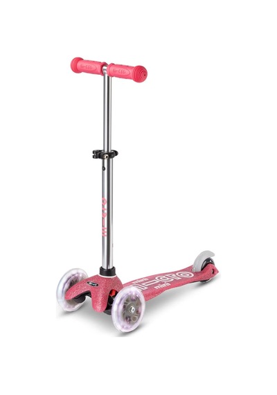 Mini Micro Scooter Deluxe Fairy Glitter Led Pink Mmd208 Pembe