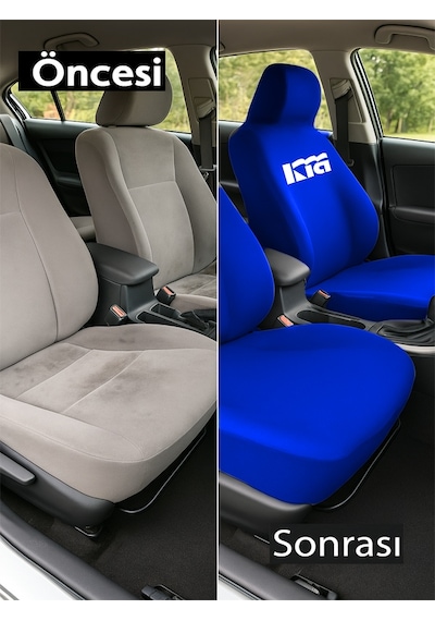 Her Mevsim Rahatlik Sunan Kia Ceed İle Uyumlu Oto Koltuk Kilifi İle Aracinizda Ferahlik Lacivert