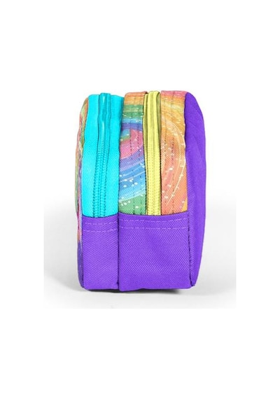 Coral High Kids Milka Dondurma Desenli İki Bölmeli Kalem Çantası 31054 Çok Renkli
