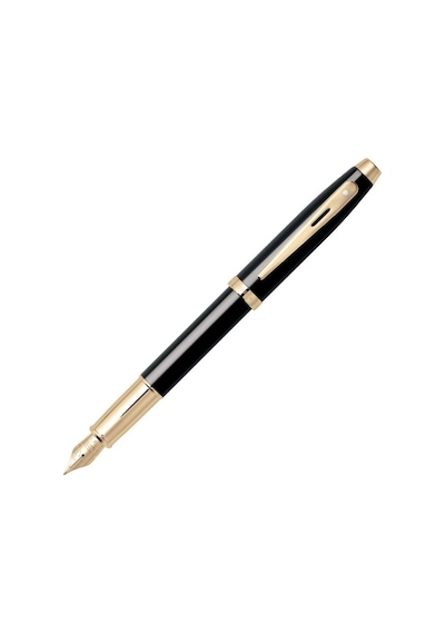 Sheaffer 9322-0 100 Serisi Dolmakalem Siyah Altın Krom Muhtelif