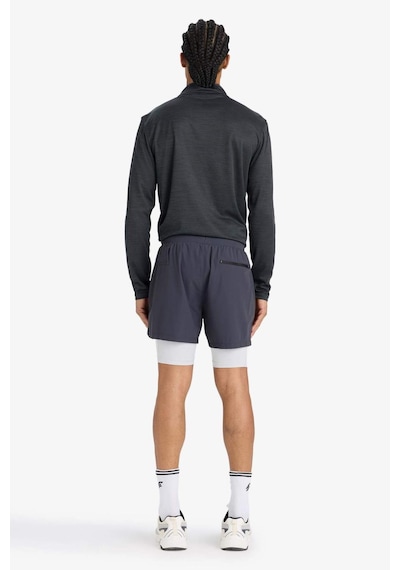 Defacto Defactofit Slim Fit Dar Kesim Sporcu Kısa Paça Şort E9365ax25auar214 Antrasit