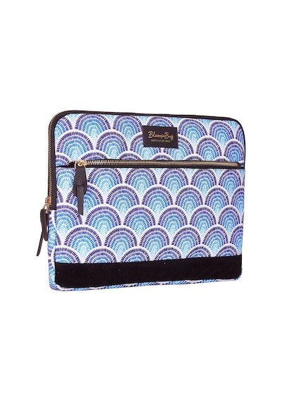 Bloominbag Calm Waves 13-14 İnç Laptop / Macbook Uyumlu Kılıf Mavi