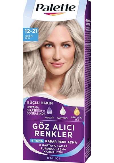 Göz Alıcı Renkler 12-21 Gümüş Sarı