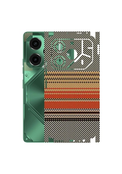Kapps Tecno Pova 6 Pro İle Uyumlu Rainbow Serisi Premium Kaplama 360 71614324