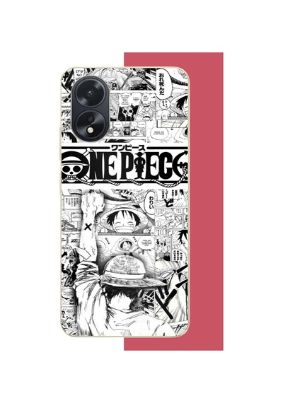 Oppo A38 Uyumlu Onepiece Kolaj Baskılı Silikon Kılıf Renkli