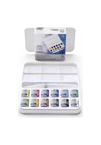 Winsor Newton Cotman 12'li Pocket Brush Sulu Boya Seti Diğer