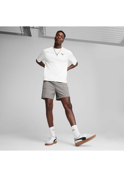 Puma Wardrobe Ess Boxy Erkek Tişört 629645 02 Beyaz