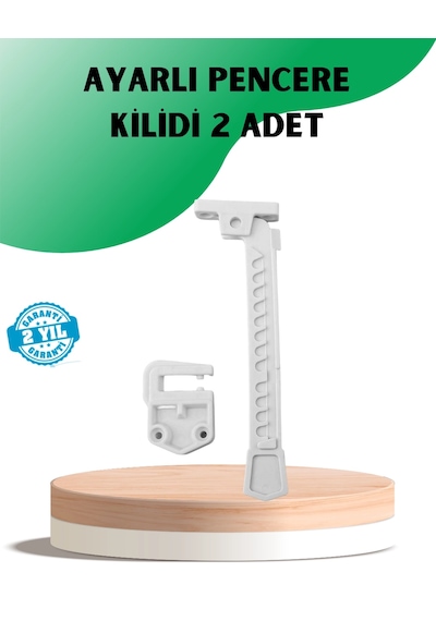 Mey İthalat Emniyet Amaçlı Pencere Açılma Sınırlayıcı Aparat 2 Adet Çok Renkli