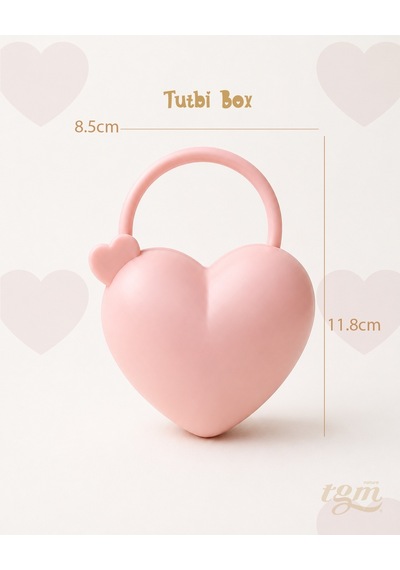 Tgm Baby Tutbi Box Kalpli Emzik Kutusu Açık Pembe