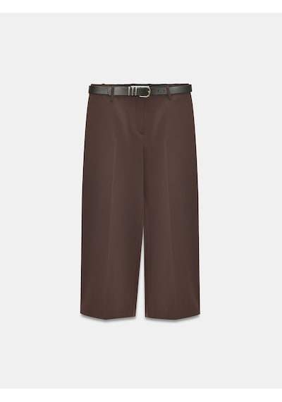 Dilvin 72640 Düz Paça Pantolon-kahve Kahve