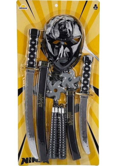 Ninja Maske Ve Seti