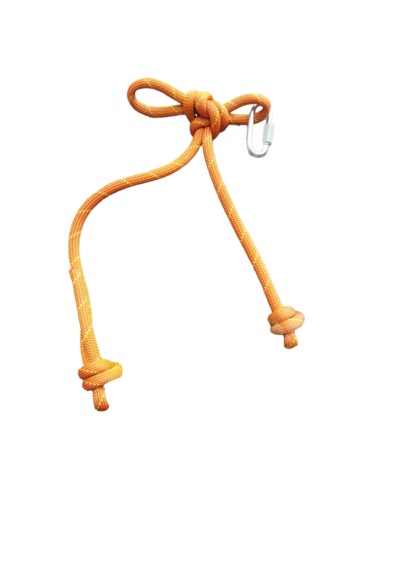 Göbek Bağı - Lanyard 10 Mm Maillon 7mm Galv Turuncu