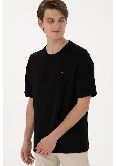 U.S. Polo Assn. Erkek Comfort Fit Bisiklet Yaka Siyah Tişört 50307322-VR046 U.S. Polo Assn. Erkek Comfort Fit Bisiklet Yaka Siyah Tişört 50307322-VR046