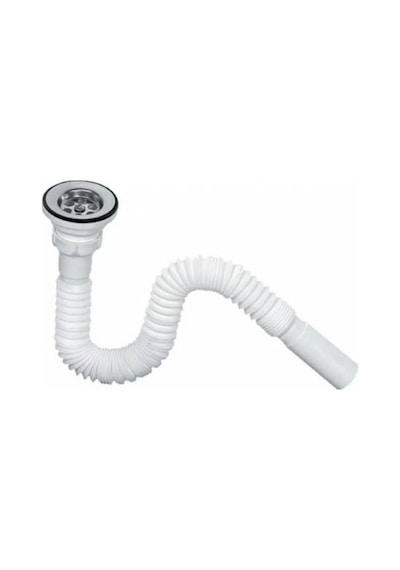 Körüklü Lavabo Ve Evye Sifonu Standart Tüm Evye Ve Lavabolara