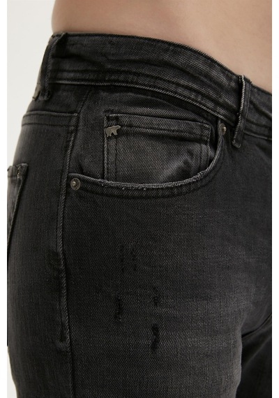 Bad Bear Palermo Jeans Siyah Erkek Denim Pantolon-siyah Siyah