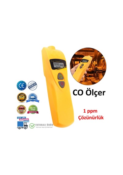 Az 7701 Karbonmonoksit Ölçüm Cihazı Co Metre Co Dedektörü
