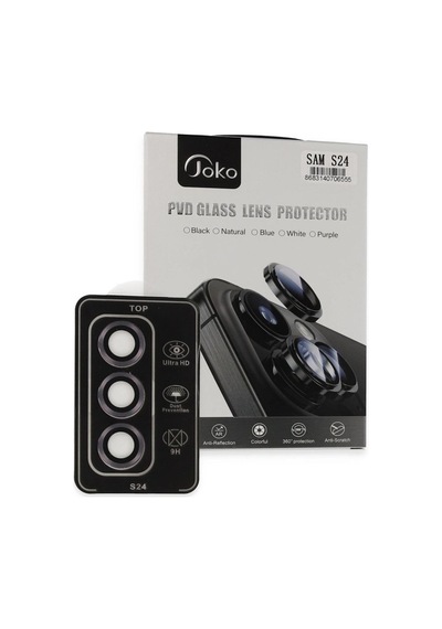 Joko Samsung Galaxy S24 Pvd Metal Kamera Lens - Derin Mor