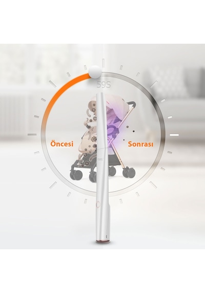 59S X5 Çok Fonksiyonlu 2500 mAH Şarj Edilebilir UVC Sterilizasyon Cihazı