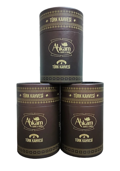 Ahkam Coffee Türk Kahvesi 1 Adet 400 Gr'lık Hediyelik Kutu