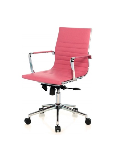 Aykanoffice Aykan Ofis Riva Pembe Çalışma Koltuğu