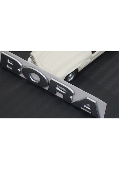 Volkswagen Bora Bagaj 3M 3D Krom Abs Logo Amblem