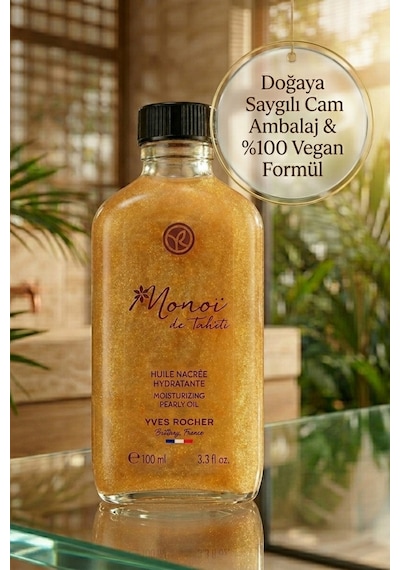 Monoi Saç Ve Vücut Yağı Işıltı Veren Nemlendirici Vegan 100 Ml