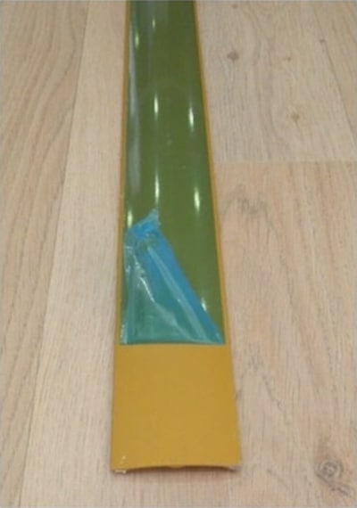 Yapışkanlı Sarı Parke Kapı Eşik Çıtası En:37 cm Uzunluk:90 3 Adet