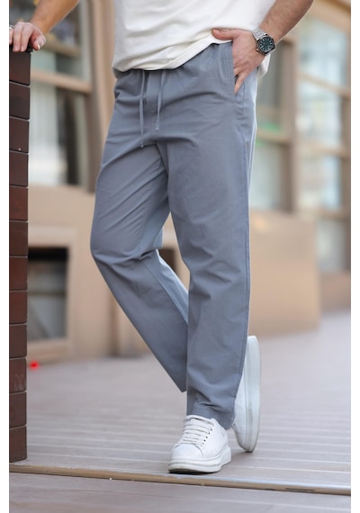 Madmext Füme Rahat Kesim Erkek Pantolon E6561
