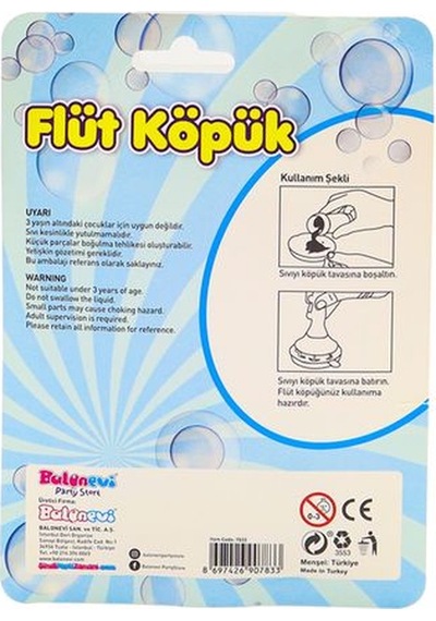 Flütlü Köpük Tabancası Sarı