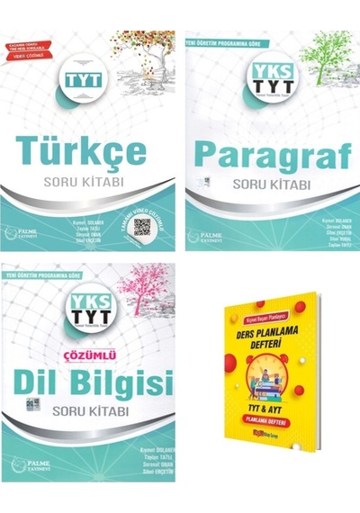Tyt Türkçe Paragraf Ve Dilbilgisi Soru Kitabı 3lü Set