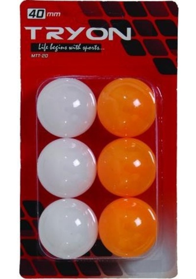 Tryon Mtt-20 Masa Tenisi Topu 6 Lı