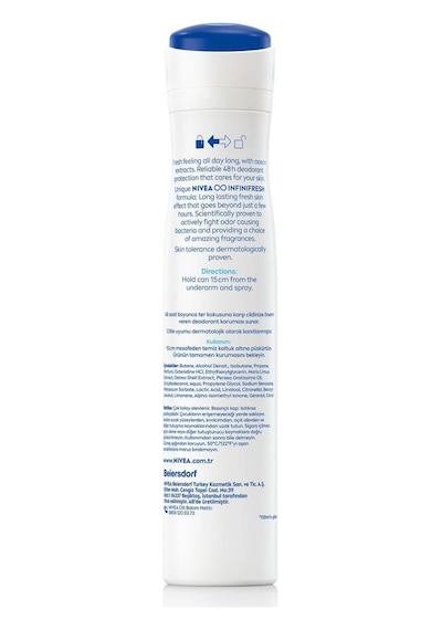 Nivea Fresh Natural 48 Saat Kadın Sprey Deodorant 200 ML