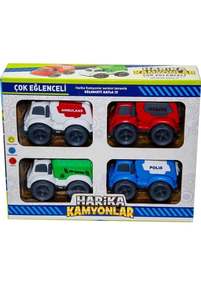 Mey İthalat Cnm20 4lü Kut Harika Kamyonlar 30