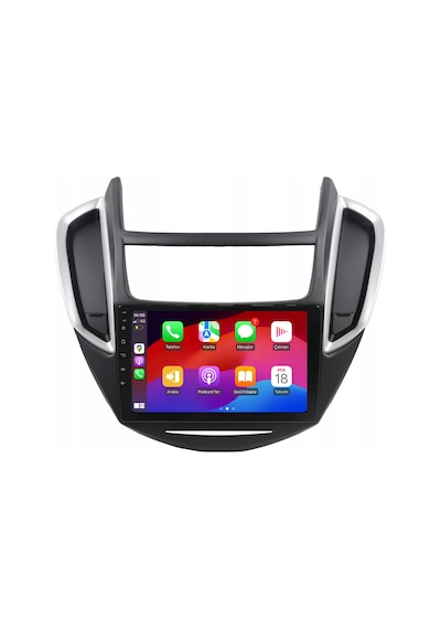Chevrolet Trax Araç Multimedya Android Ekran Carplay Double Teyp 4+64 9" 13-14 Black Navımex