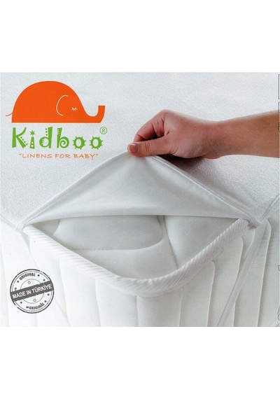 Microfiber Kumaş Yüzey Sıvı Su Geçirmez Köşe Lastikli Bebek Yatak Koruyucu Alezi Ebat: 70 140 Cm