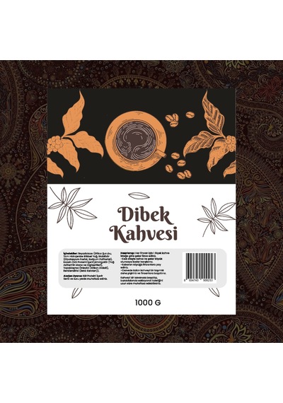 Dibek Kahvesi 1000 Gr. Türk Kahvesi